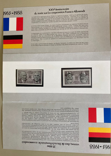 Brd 1988 sonderblatt 25 - brd, "25