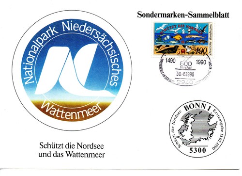 Sondermarken-Sammelblatt
