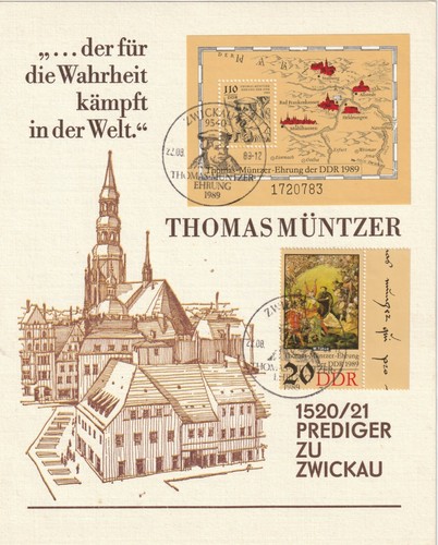 Ddr sonderblatt zwickau - ddr,,