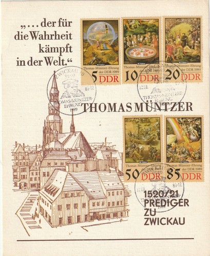 Ddr sonderblatt zwickau - sonderblatt,