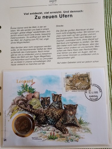 Wwf sonderblatt silbermünze - wwf, sonderblatt-silbermünze