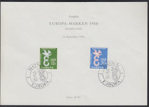 Saarland 439 440 europa - saarland, 439-440