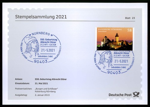 Brd sonderstempel blatt - brd, sonderstempel-blatt