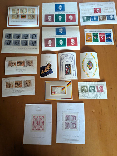 Briefmarken sammlung brd - briefmarken,