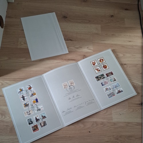 Faltblatt der deutschen post - deutschen,
