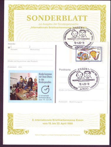 Bund 1415 sonderblatt - bund,