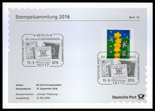 Brd sonderstempel blatt - brd, sonderstempel-blatt