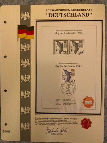 Schwarzdruck sonderblatt - schwarzdruck,