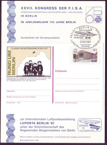 Sonderblatt berlin 774 - sonderblatt, mi.nr.774