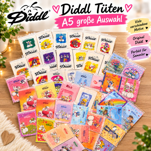 Diddl tüten und - diddl, a5