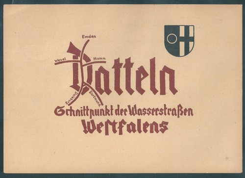Sonderblatt datteln 1948 - ,