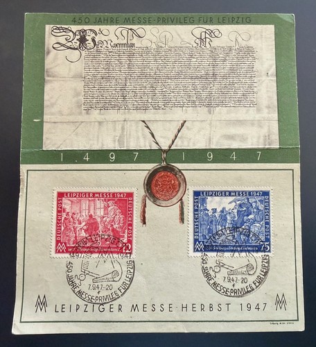 Sachsen 1947 leipzig - sachsen,