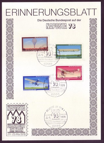 Bund 964 967 sonderblatt - bund, 964-967