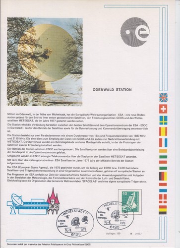 Raumfahrt esa bodenstation - raumfahrt,