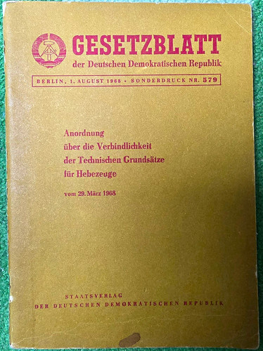 Gesetzblatt ddr sonderdruck - gesetzblatt,