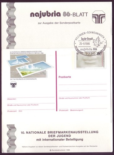 Bund 1278 sonderblatt najubria - 1278,