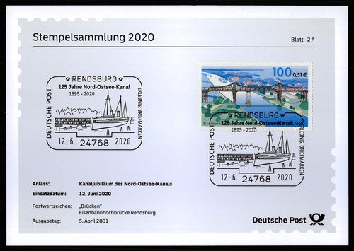 Brd sonderstempel blatt - brd, sonderstempel-blatt