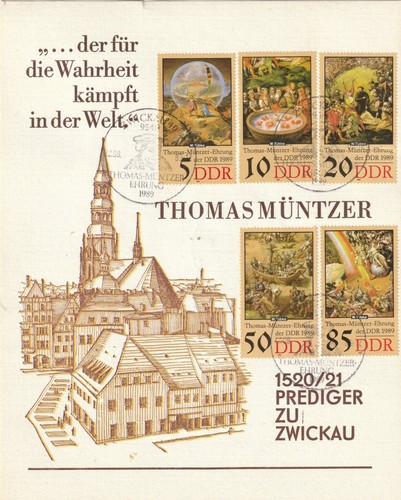 Ddr sonderblatt zwickau - ddr,,