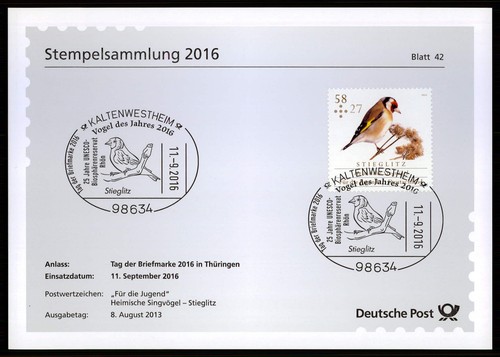 Brd sonderstempel blatt - brd, sonderstempel-blatt