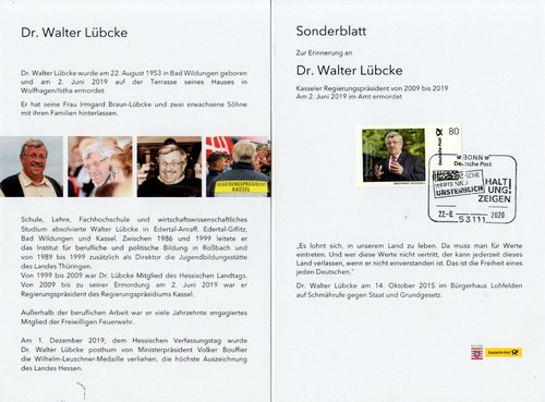 Bund briefmarke walter - -,